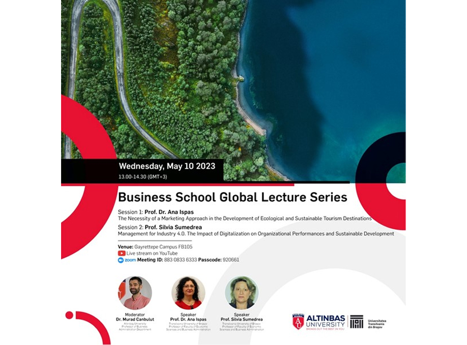 Business School Global Lecture Series gerçekleşti.