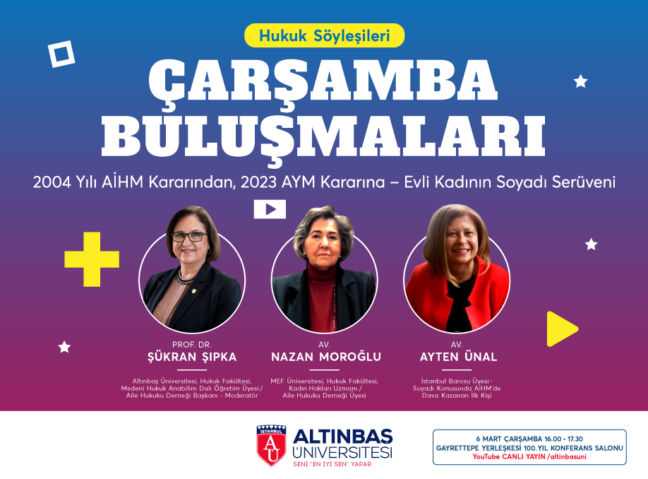 Çarşamba Buluşmaları - Hukuk Söyleşileri