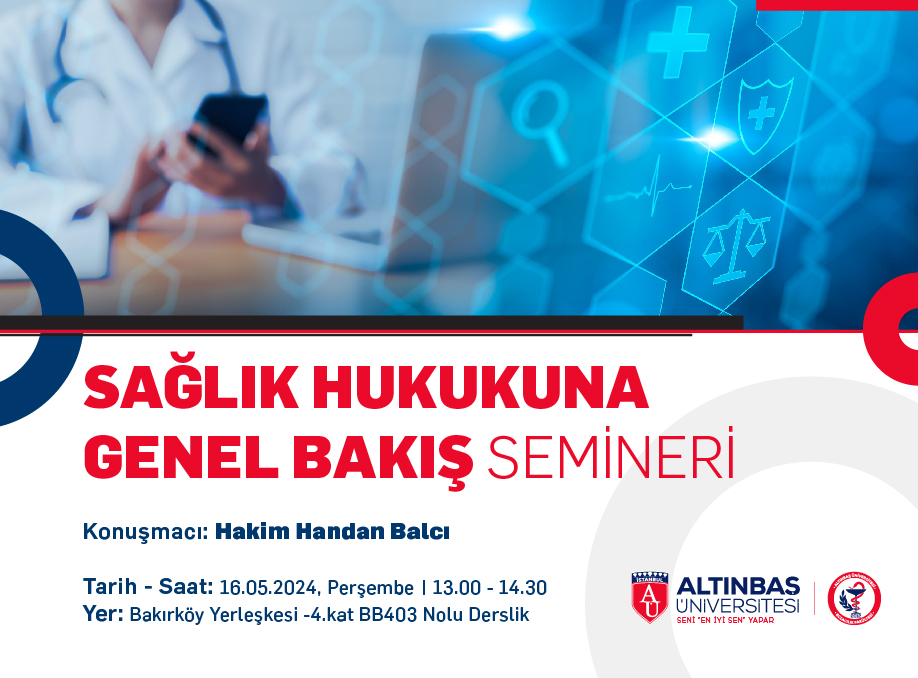 Sağlık Hukukuna Genel Bakış Semineri 