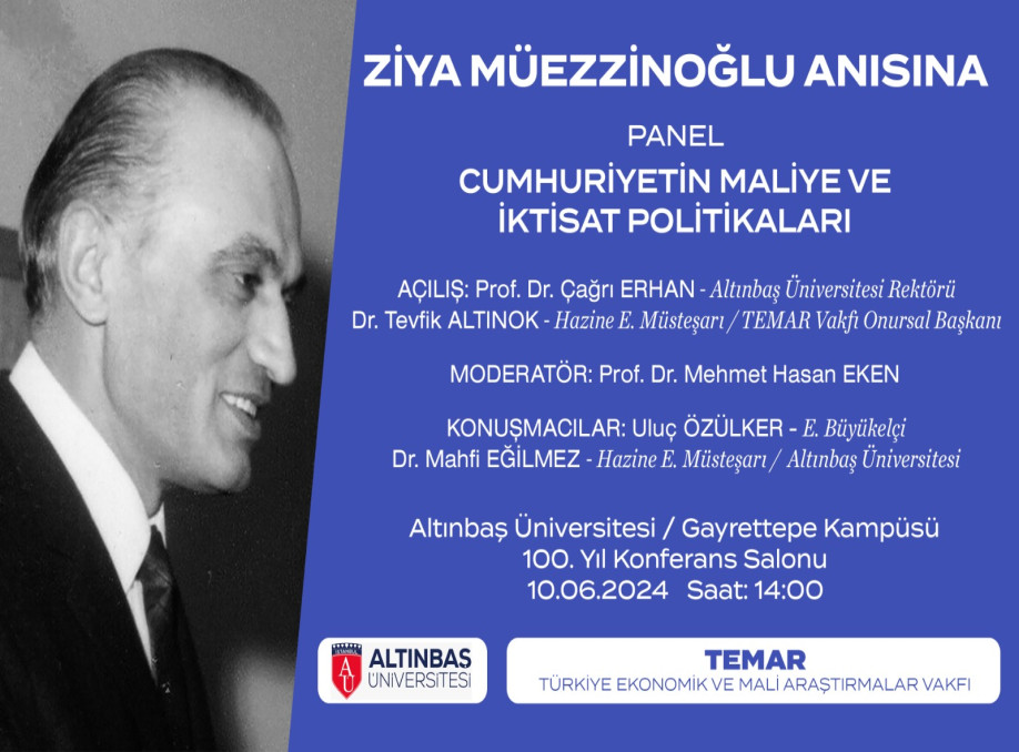 Cumhuriyetin Maliye ve İktisat Politikaları Paneli 