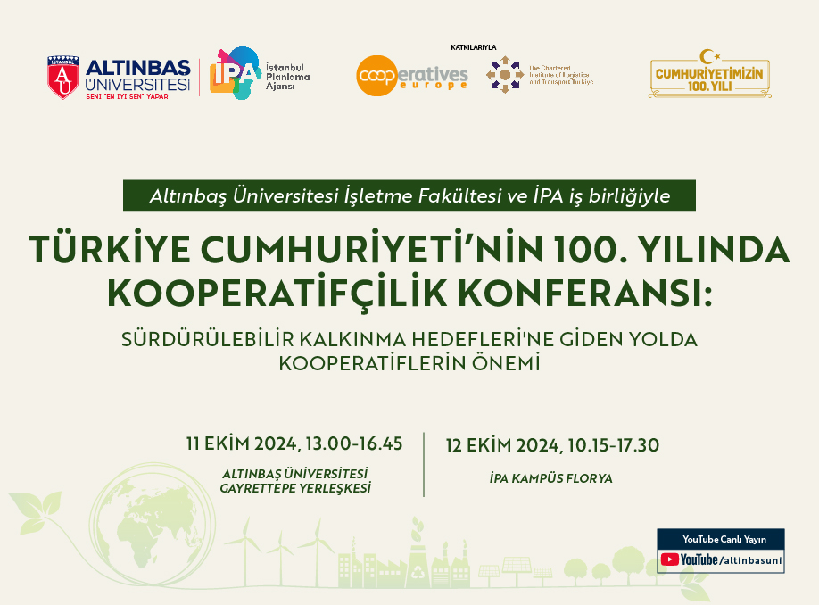 Türkiye Cumhuriyeti’nin 100. Yılında Kooperatifçilik Konferansı