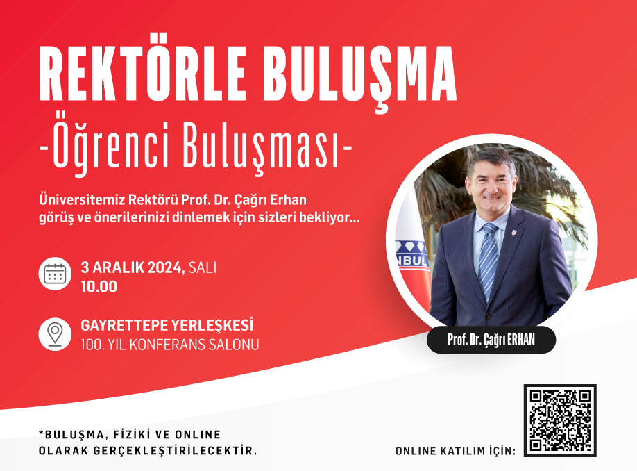 Rektörle Buluşma Öğrenci Buluşması 