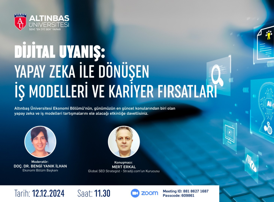 Dijital Uyanış: Yapay Zeka ile Dönüşen İş Modelleri ve Kariyer Fırsatları