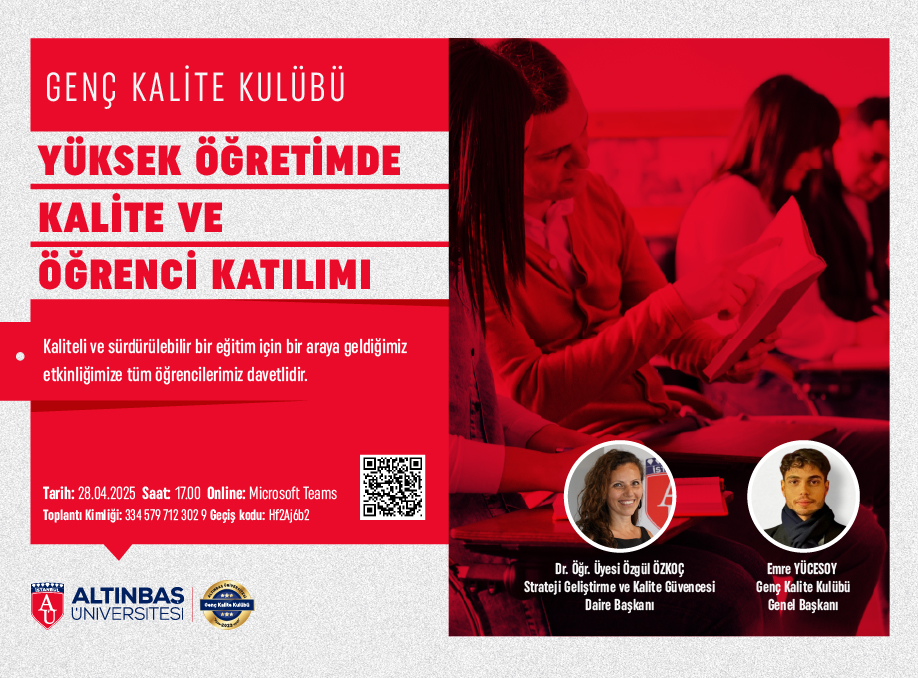 Yüksek Öğretimde Kalite ve Öğrenci Katılımı 