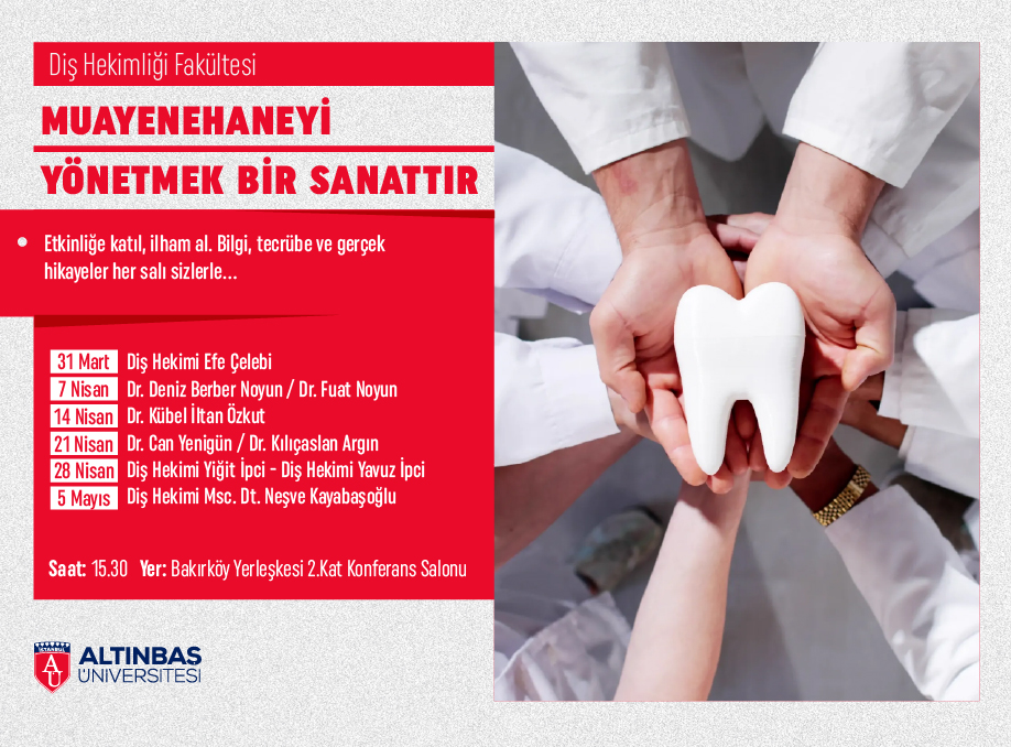 Muayenehaneyi Yönetmek Bir Sanattır