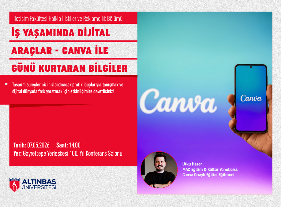 İş Yaşamında Dijital Araçlar - Canva ile Günü Kurtaran Bilgiler