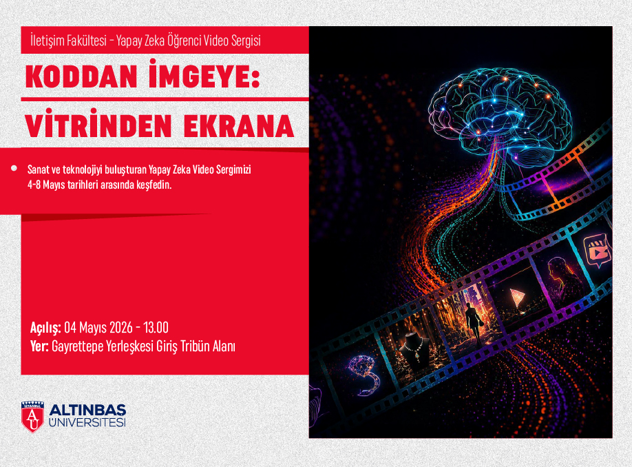 Koddan İmgeye: Vitrinden Ekrana Yapay Zeka Öğrenci Video Sergisi