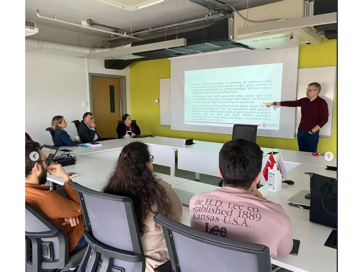 Researcher's Diary: Presentation on 'The Dark Triad and Utilitarian Choices' by Assoc. Prof. Dr. Murat Boleli