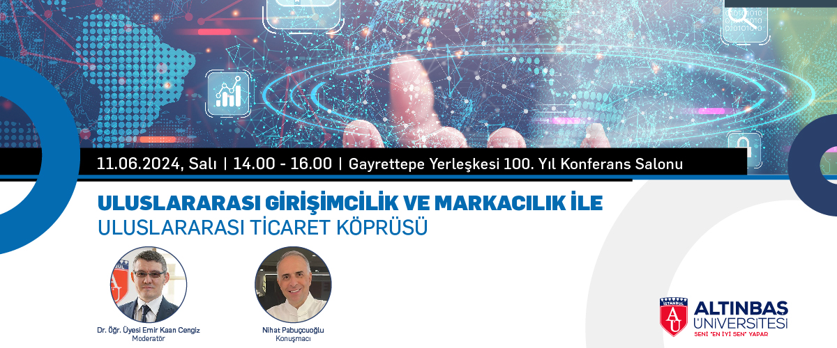 Uluslararası Girişimcilik ve Markacılık ile Uluslararası Ticaret Köprüsü