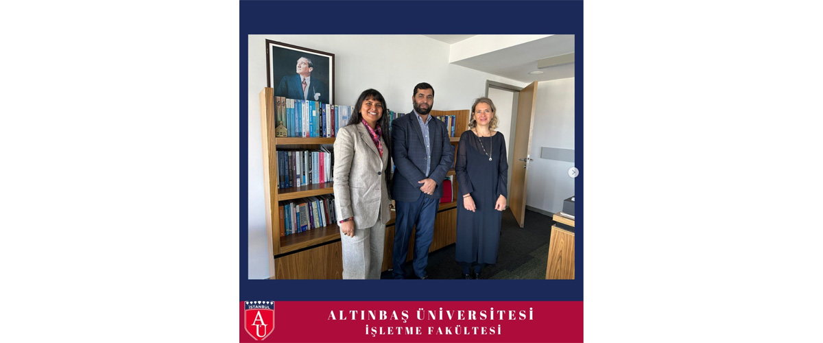 Hailey College of Commerce Akademisyenler Başkanı Prof Dr Ashfaq Ahmad üniversitemizde ağırlanmıştır