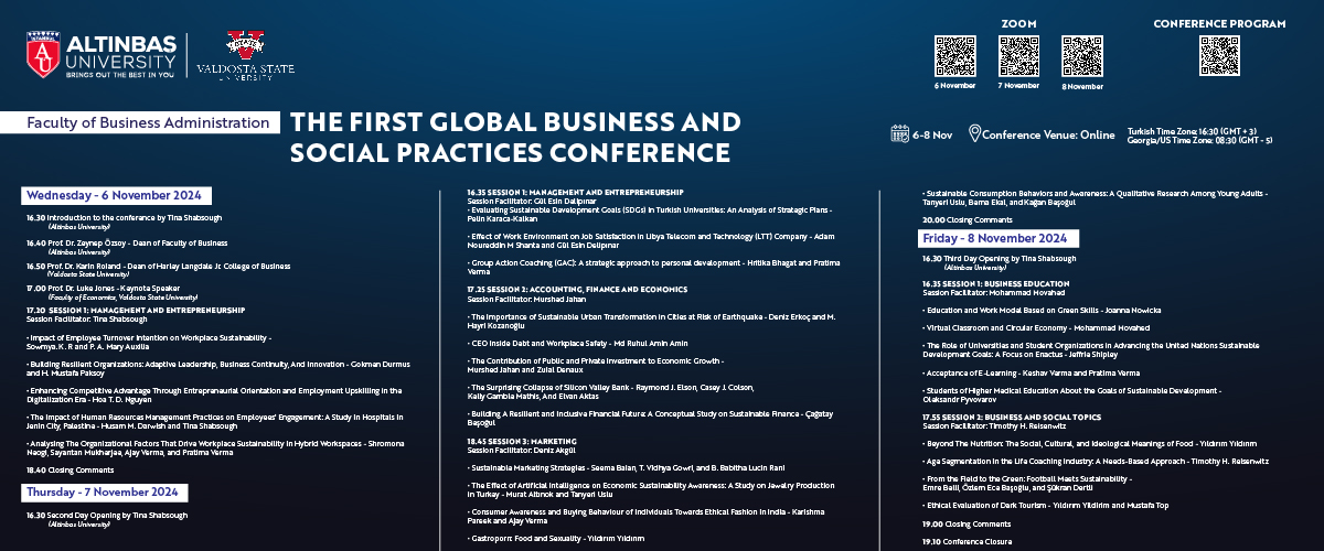 The First Global Business and Social Practices Conference