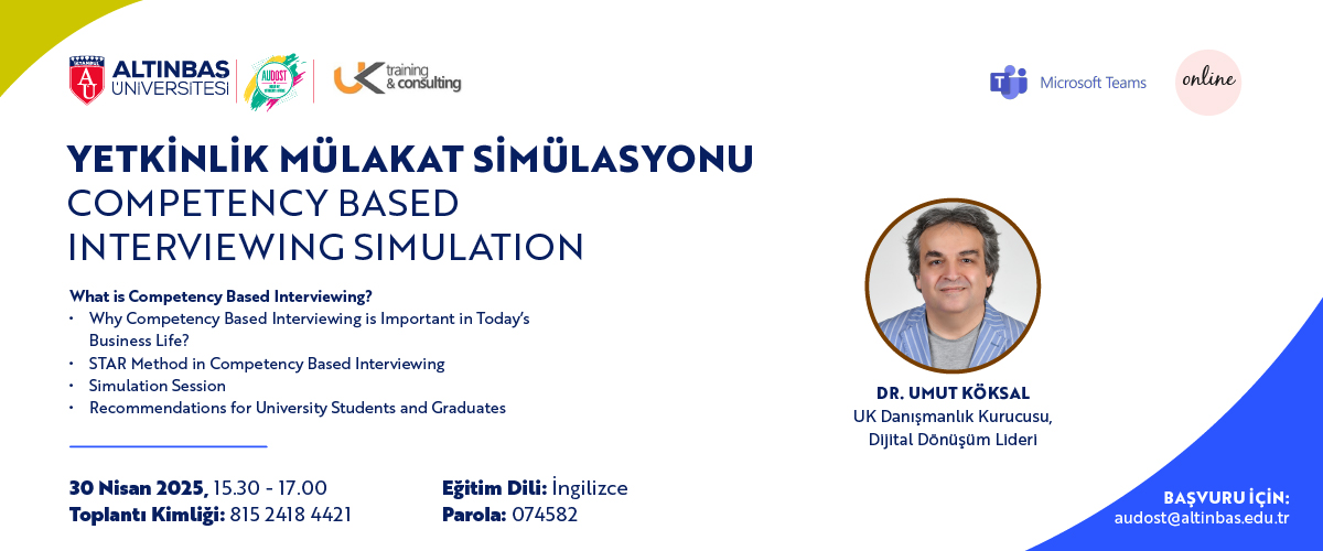 Yetkinlik Mülakat Simülasyonu 