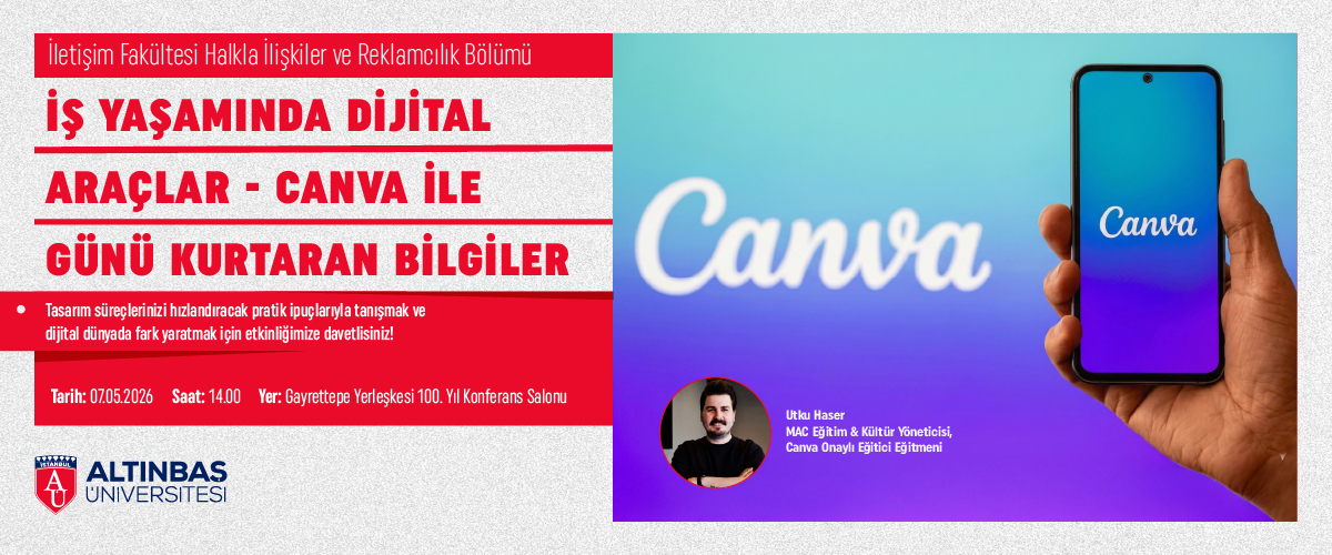 İş Yaşamında Dijital Araçlar - Canva ile Günü Kurtaran Bilgiler