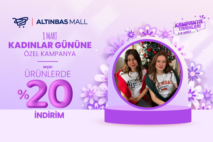 Altınbaş Mall’da Kadınlar Günü’ne Özel Kampanya