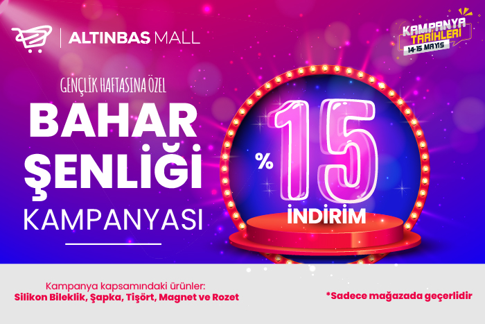 Altınbaş Mall’da İndirim Şenliği 