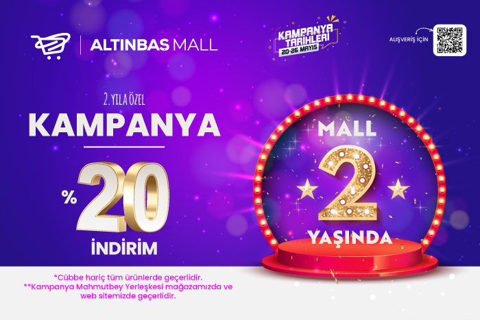 Altınbaş Mall 2 Yaşında 
