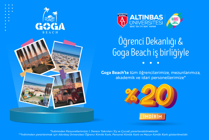 Bu Yaz Altınbaşlılar Goga Beach’te