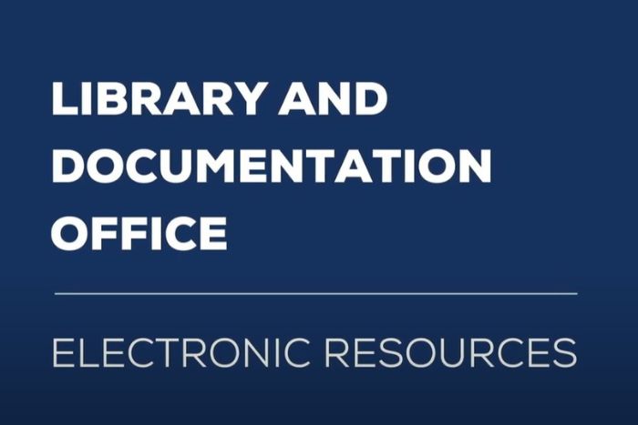 Library Electronic Resources 