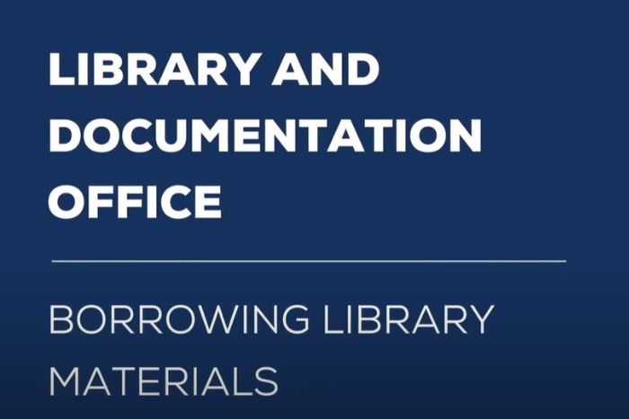 Borrowing Library Materials 