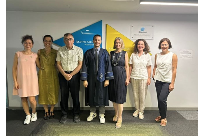 Our Faculty Secretary, Kağan Beşoğul, has successfully completed his PhD.