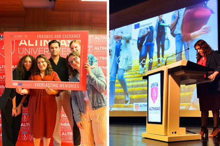 Altınbaş University Welcomes 64 Erasmus+ Students