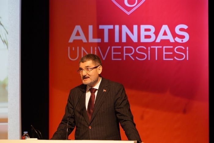 Rectorate change at Altınbaş University: Emotional moments at Prof. Dr. Çağrı Erhan's farewell ceremony 