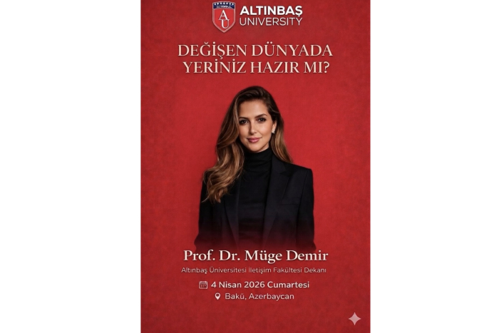 Prof. Dr. Müge Demir Azerbaycan Bakü'de Konuşma Gerçekleştiriyor