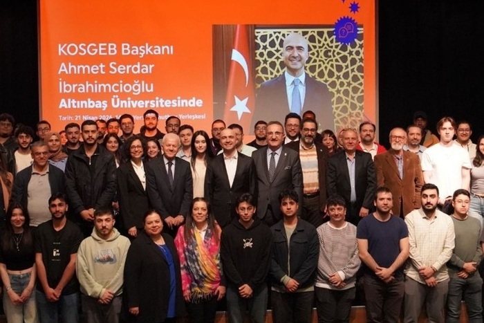 KOSGEB President Ahmet Serdar İbrahimcioğlu Met with Students: The Importance of Determination in Entrepreneurship
