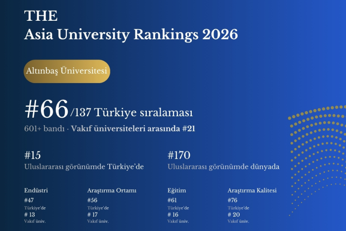 Üniversitemizin THE 2026 Asya Sıralaması Başarıları