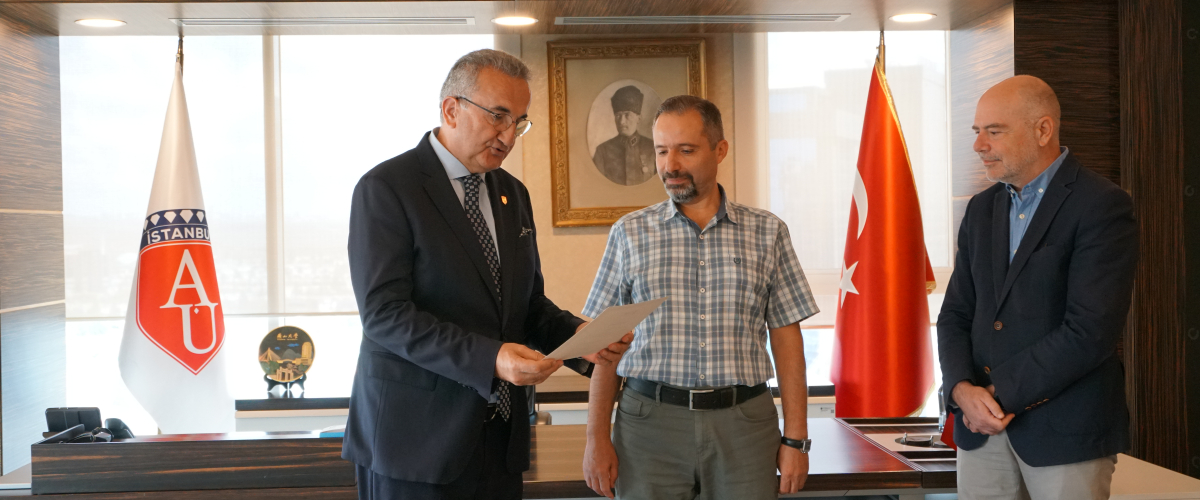 TÜBİTAK Projeleri Desteklenen Öğretim Üyelerimize Teşekkür Belgeleri Takdim Edildi.