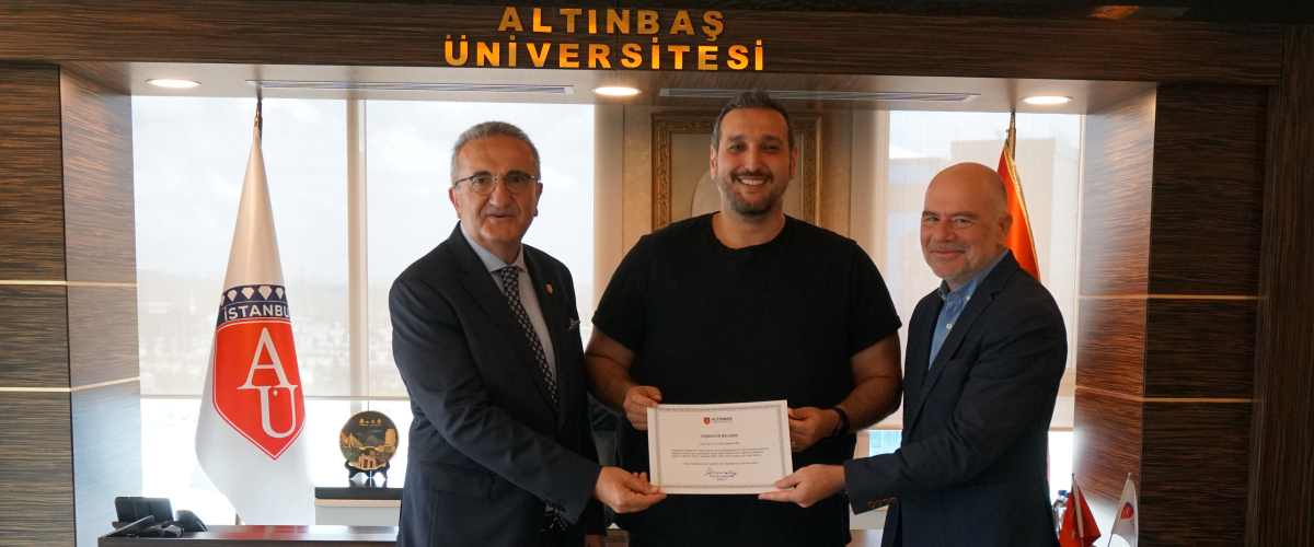 TÜBİTAK Projeleri Desteklenen Öğretim Üyelerimize Teşekkür Belgeleri Takdim Edildi.