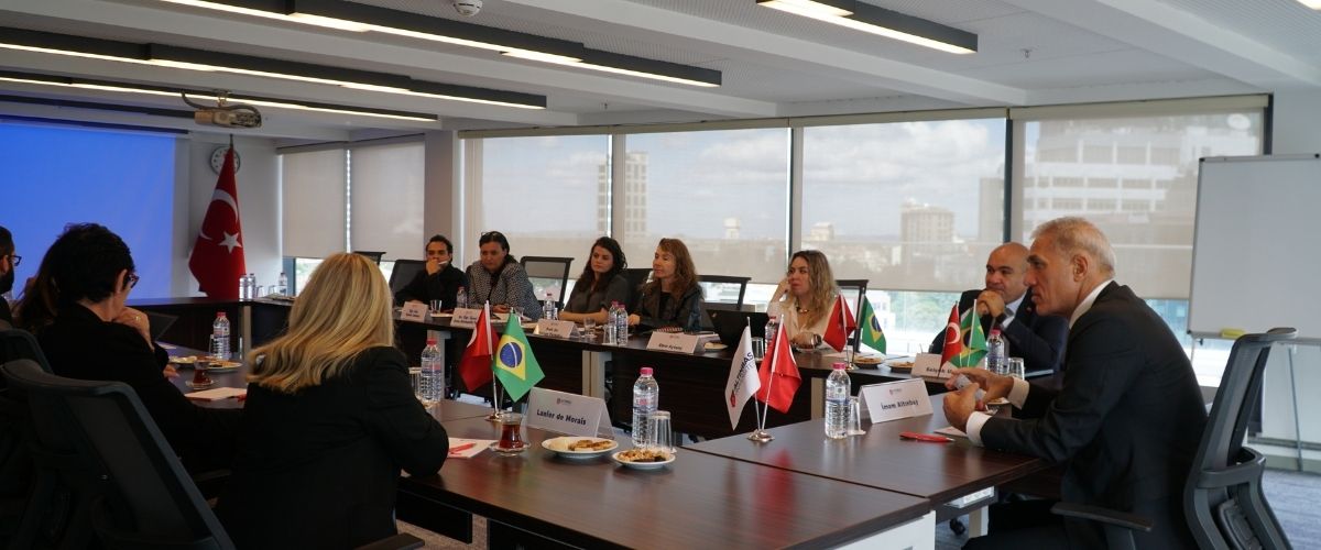 Brezilyalı değerli maden temsilcilerinden Altınbaş’a ziyaret 