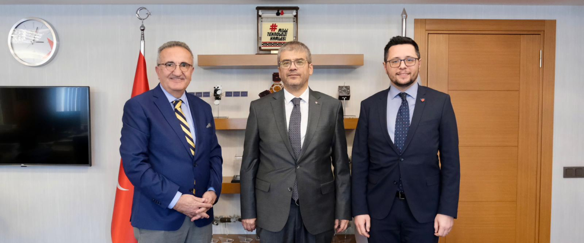Rektörümüz ve Araştırma Dekanımız TÜBİTAK Başkanı’nı Ziyaret Etti