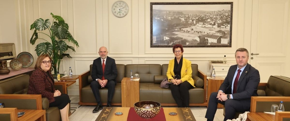 Visit from Altınbaş University to Fatma Şahin, Mayor of Gaziantep Metropolitan Municipality 