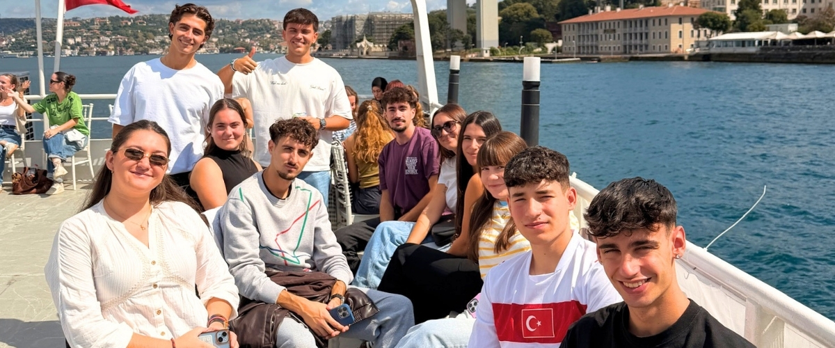 Altınbaş Üniversitesi Erasmus ve değişim öğrencilerinin İstanbul turu