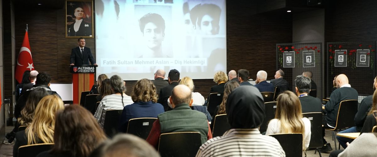 Asrın Felaketi Altınbaş Üniversitesi’nde Anıldı