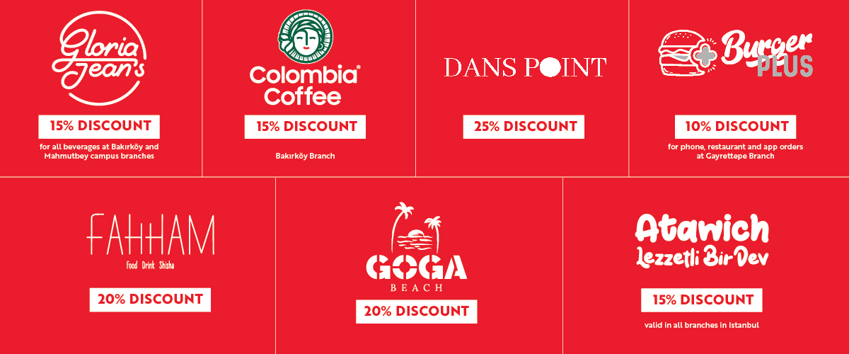 Special Discounts for Altınbaş University Students and Staff 