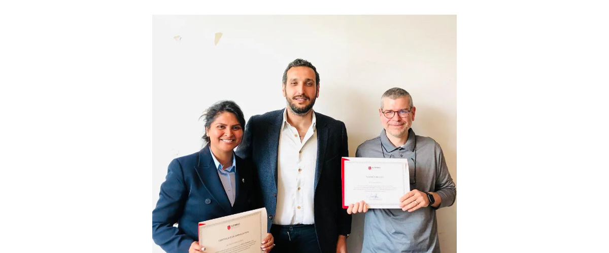 Fakülte Öğretim Üyeleri Doç. Dr. Murat Bolelli ve Dr. Bella Gulshan ORI501 Oryantasyon Dersine Katkıları İçin Ödüllendirilmiştir