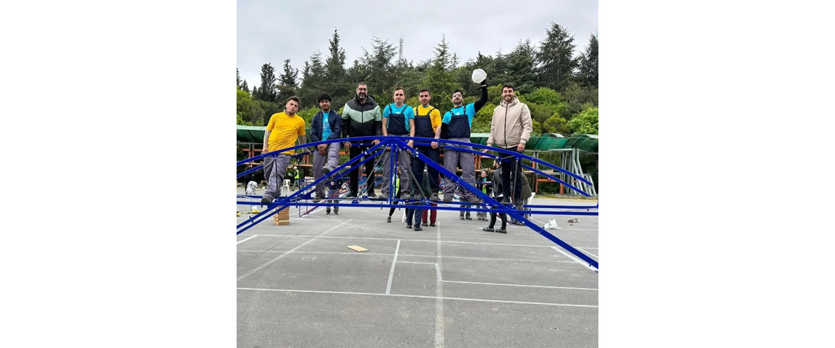 Success from our steel bridge team.