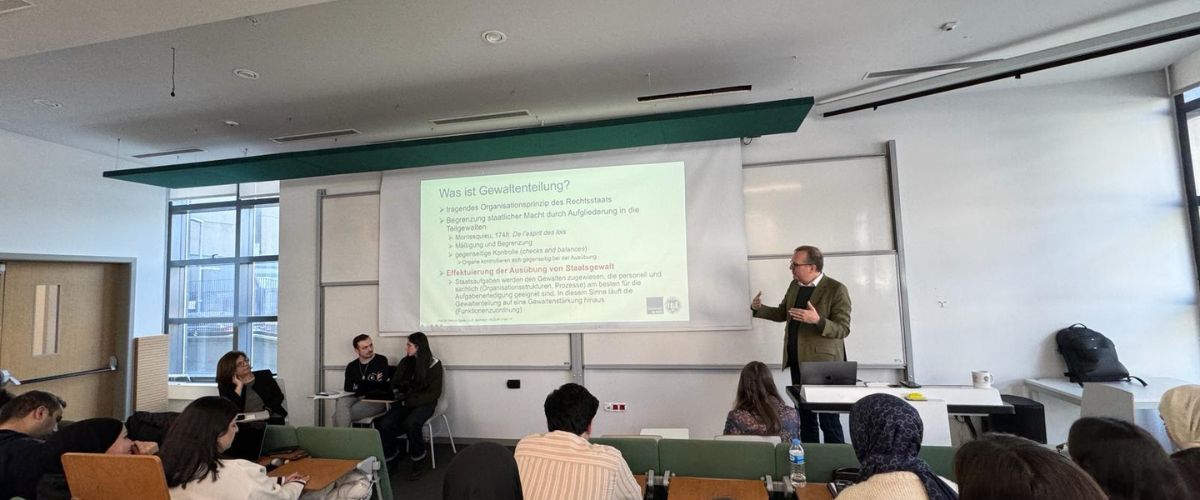 Köln Üniversitesinden Prof. Dr. Ogorek Üniversitemizdeydi