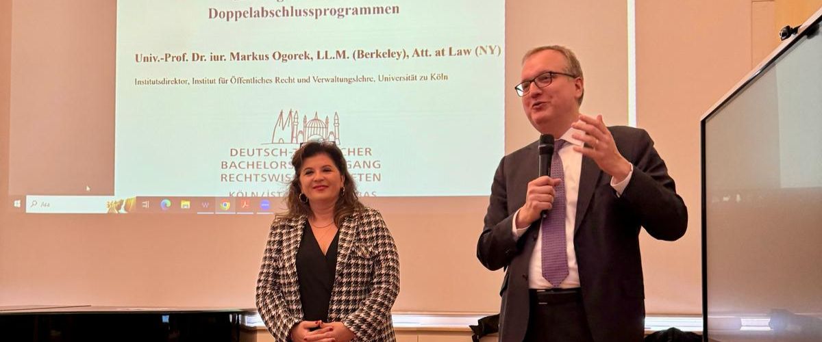 Köln Üniversitesinden Prof. Dr. Ogorek Üniversitemizdeydi
