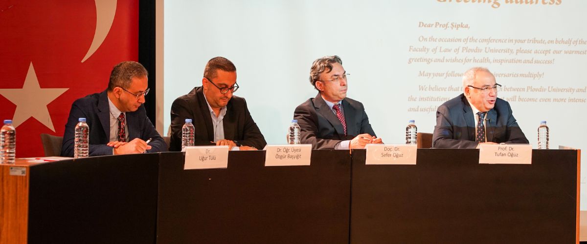 MEDENİ HUKUKTA GÜNCEL GELİŞMELER SEMPOZYUMU IV-PROF. DR. ŞÜKRAN ŞIPKA'YA MESLEKTE 40. YIL ARMAĞANI