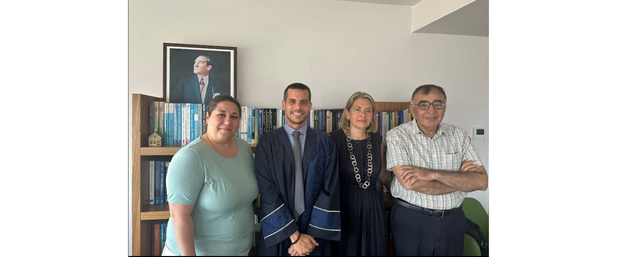 Fakülte Sekreterimiz Kağan Beşoğul Doktorasını başarıyla tamamlamıştır