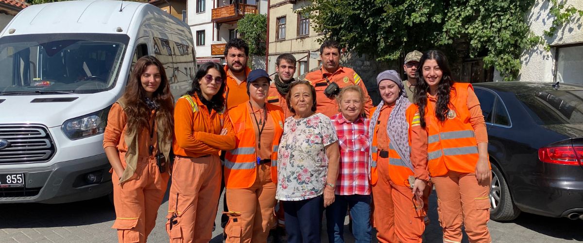 Exemplary Solidarity in Fire Fighting from Altınbaş University